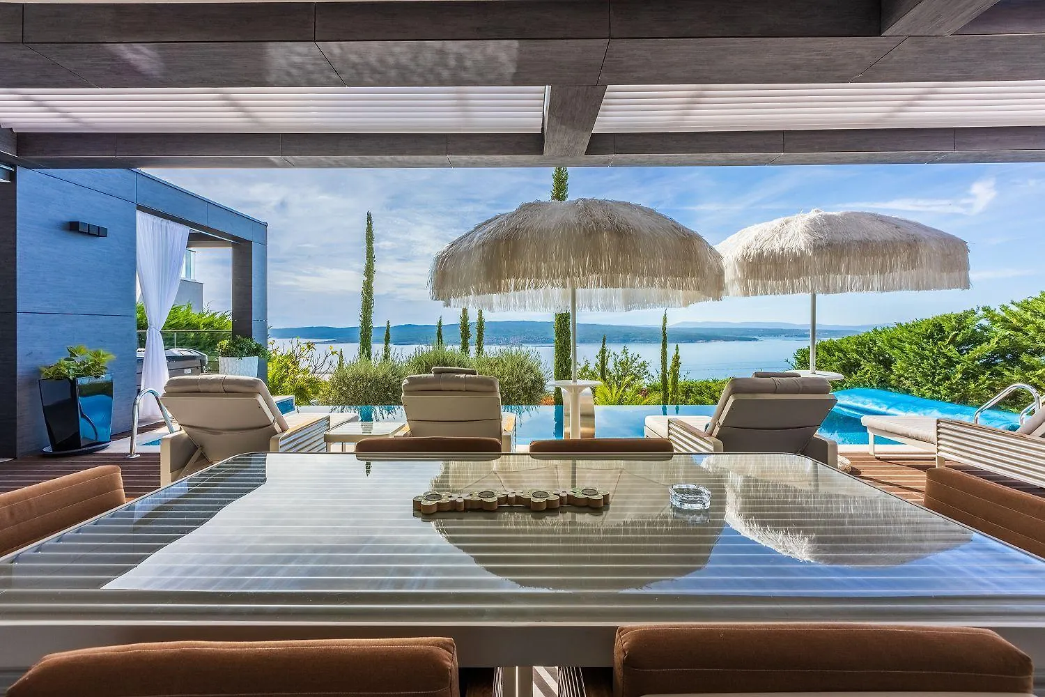 Luxusvilla Mit Infinity-Pool, Wellnessbereich, 1 Km Zum Strand Crikvenica Croatia