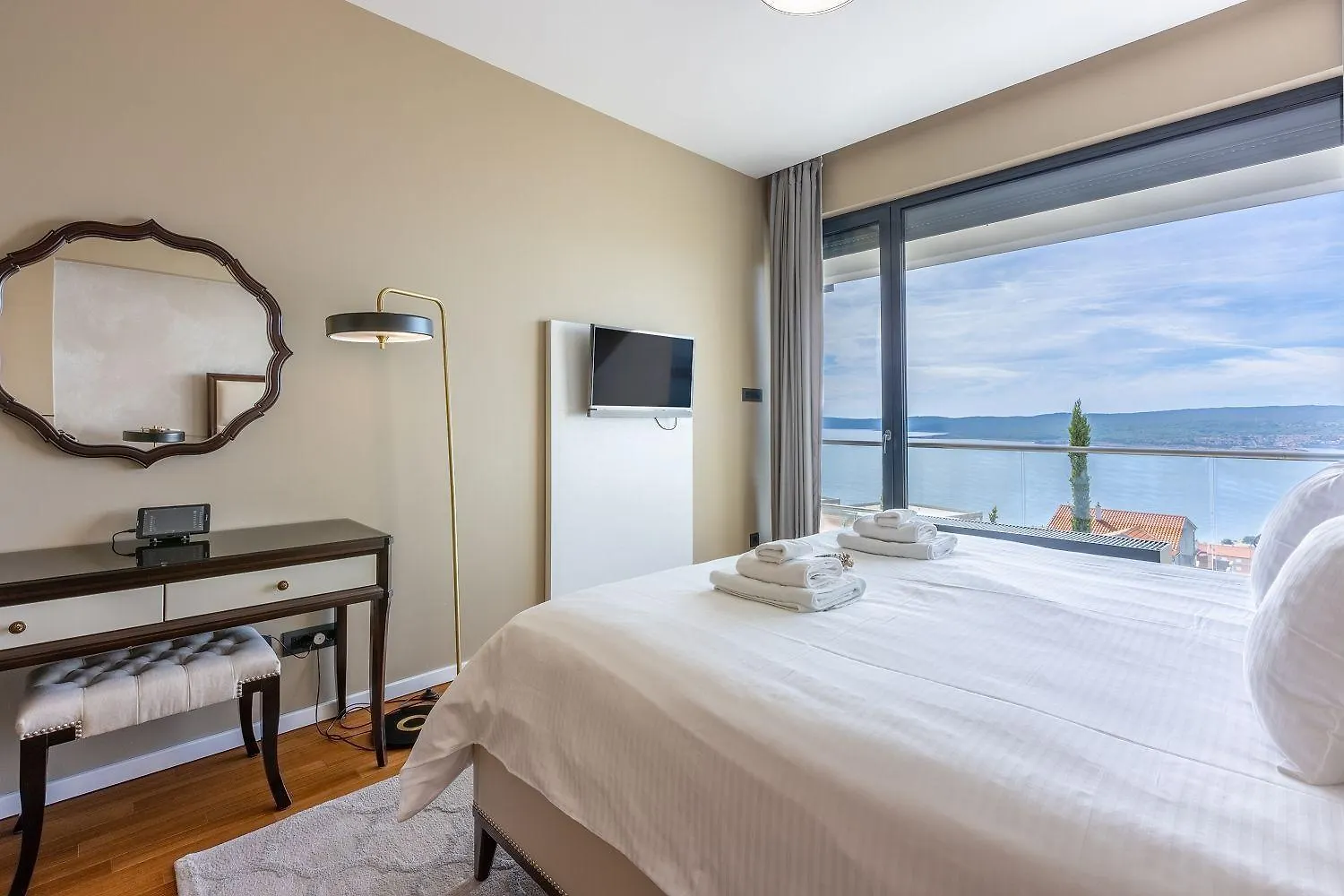 Luxusvilla Mit Infinity-Pool, Wellnessbereich, 1 Km Zum Strand Crikvenica