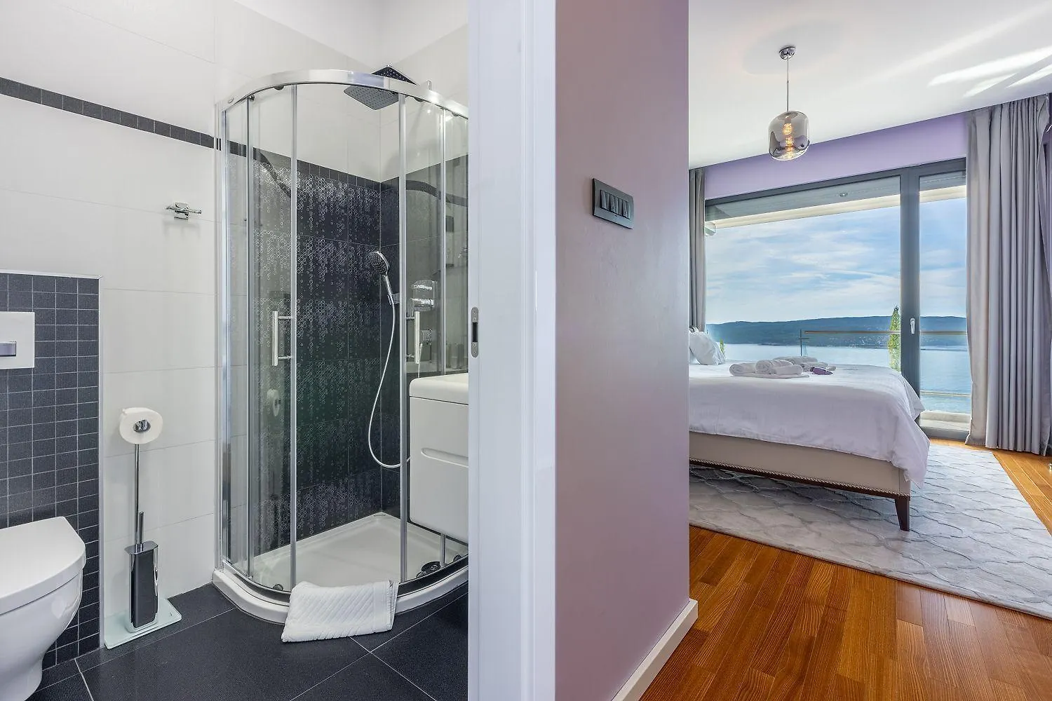 Hébergement de vacances Luxusvilla Mit Infinity-Pool, Wellnessbereich, 1 Km Zum Strand Crikvenica Croatie